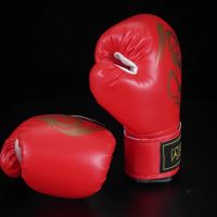 3 15 Yrs Kids Full Finger Boxing Gloves for Kid Children Youth Punching Bag Kickboxing Muay Thai Mitts MMA Training Gloves