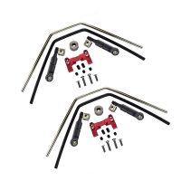 Metal Front and Rear Sway Bar Set for 1/8 Traxxas Sledge RC Car Upgrade Parts Spare Accessories