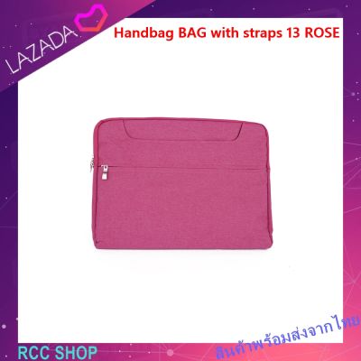 Handbag BAG with straps 13 ROSE กระเป๋าแล็ปท็อป สำหรับ แล็ปท็อป / แท็บเล็ต / โน้ตบุ๊ก