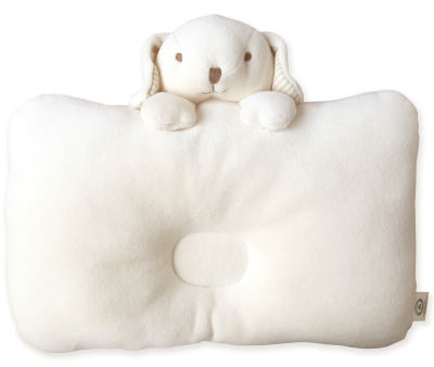 John N Tree Organic - Baby Protective Pillow (Peekaboo Puppy - หมอนหัวทุย หมอนหลุมออร์เเกนิคเเท้100%จากเกาหลี