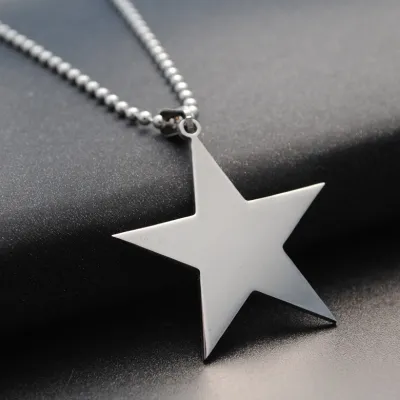 Stainless Steel Pendant Necklace Stainless Steel Party Jewelry - Titanium Stainless - Aliexpress