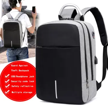 Anti theft 2025 backpack lazada