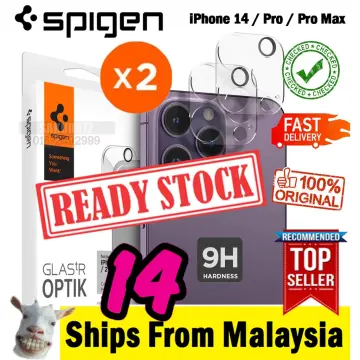 SPIGEN Protection de camera pour Apple iPhone 14 Pro, Pro Max (x2)