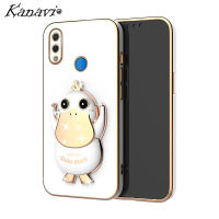 Kanavi เคสโทรศัพท์รูปเป็ดที่เข้าถึงได้สำหรับ Huawei Nova 3i Nova 4E Nova 5T Nova 5i Nova 6 SE 7i Nova 7 SE เคสโทรศัพท์แฟชั่นใหม่ที่ใส่เป็ดถอดออกได้