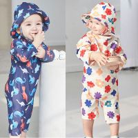 Korean Toddler Swimwar for Girls New Children One-piece Swimsuit Kids Surf Clothes Sunscreen Quick-drying Bathing Suit for Boys