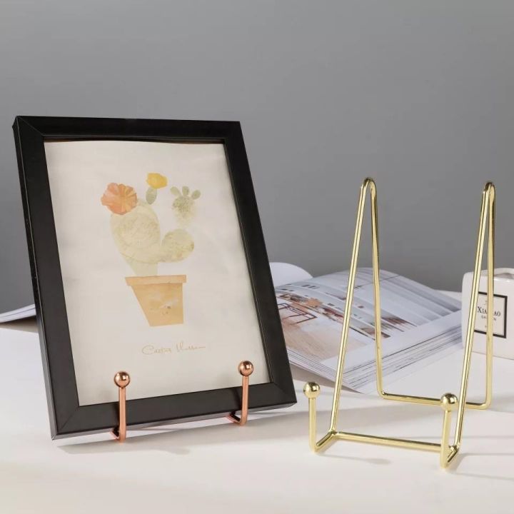 household-decorative-bracket-portable-easel-exquisite-bookshelf-simple-art-display-stand