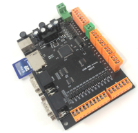 เครื่องแกะสลัก MACH3 4แกน CNC Breakout Board อินเทอร์เฟซ USB Driver Motion Controller