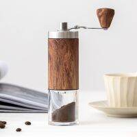 New Home Portable Manual Coffee Grinder Hand Coffee Mill with Ceramic Burrs 6/8 Adjustable Settings Portable Hand Crank Tools