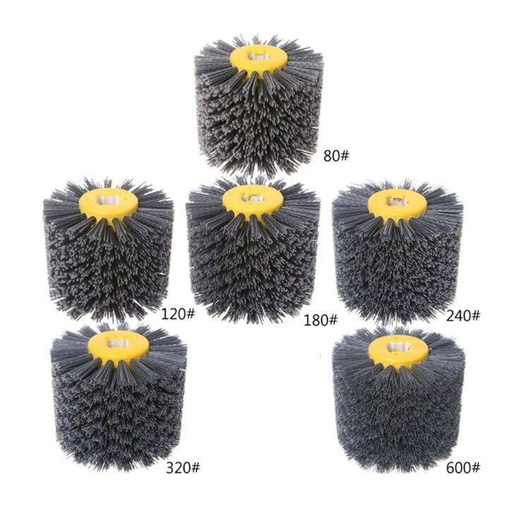 120-100-19mm-multi-grit-abrasive-wire-drawing-tool-nylon-wire-drawing-wheel-abrasive-wire-brush-for-wood-furniture-polishing