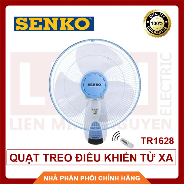 SENKO Quạt Điện Treo Điều Khiển Từ Xa New TR1628 – Hàng Việt Nam chất lượng cao, BH 24 tháng
