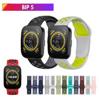 สายรัดใหม่ซิลิโคน20มม. 22มม. สำหรับ Huami Amazfit Bip 5 Bip3 Pro Lite S U/gts 2 3 4 Min/gtr GTR2 GTR3 GTR4