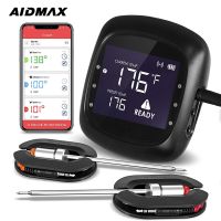 AidMax PRO05 Digital 6 Probes Meat Thermometer Kitchen Wireless Cooking BBQ Food Thermometer Bluetooth Oven Grill Thermometer