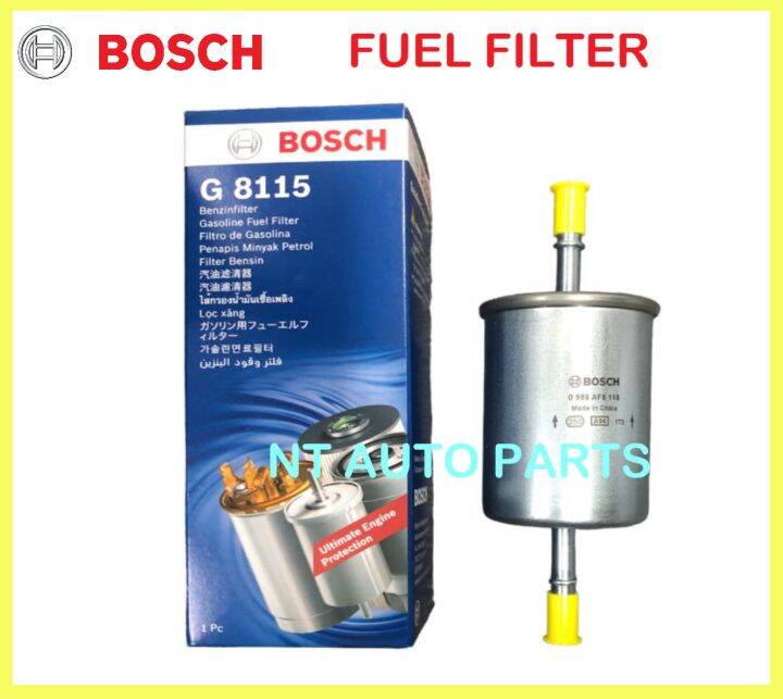 100 ORIGINAL BOSCH Fuel Filter Proton Waja 1.6, Saga BLM FLX Exora