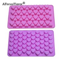 ；【‘； 1 Pc Chocolate Heart Shape Silicone Mold Soap Fondant Cake Decorative Molding Candle DIY Baking Candy Mold Plastic Stencil