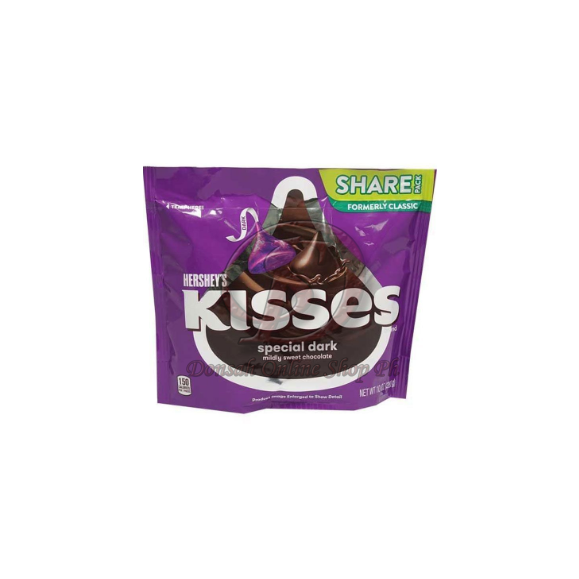 Hersheys Kisses Special Dark Mildly Sweet Chocolate 300g 1pack Lazada PH