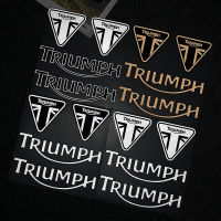 สำหรับ Triumph Bobber คู่บนท้องถนน TRIUMPH Logo รถจักรยานยนต์หัวรถจักรถังน้ำมันขี่หมวกรูปลอกอุปกรณ์สติกเกอร์สะท้อนแสงจักรยานยนต์ย้อนยุค