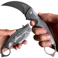 มีดพับ มีดคารัมบิต Fox Outdoor Karambit Knife B63