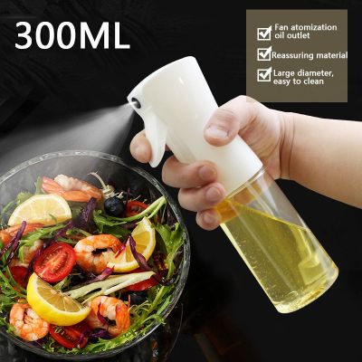 ✉ 200ml 300ml Oil Spray Bottle Kitchen Cooking Olive Oil Dispenser Camping BBQ Baking Vinegar Soy Sauce Sprayer Containers Gadget