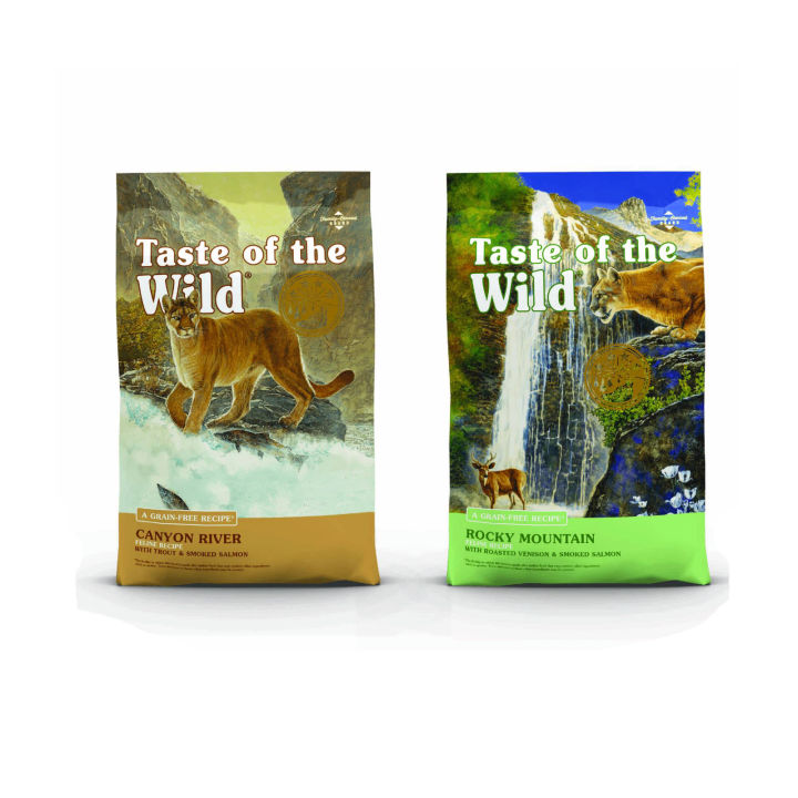 ægtefælle Forholdsvis på trods af 2kg】 Taste Of The Wild Cat Food / Rocky Mountain / Canyon River (ORIGINAL  PACKING) | TOTW | Lazada