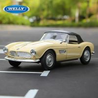 โมเดลรถยนต์สปอร์ตรถ BMW 507อัลลอยแปลงสภาพแบบจำลองรถยนต์คลาสสิกโลหะการจำลองของขวัญของเล่นเด็กของสะสม