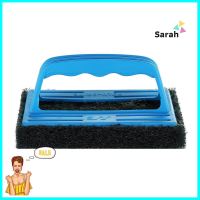 แปรงใยขัดพื้น/ผนัง POLY-BRITE ULTRA สีฟ้าFLOOR/WALL SCOURING PAD WITH HANDLE POLY-BRITE ULTRA BLUE **ขายดีที่สุด**