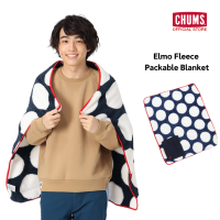 CHUMS Elmo Fleece Packable Blanket / ผ้าคลุมไหล่ ผ้าคลุมกันหนาว ผ้าคลุมขนนุ่ม พับเก็บได้ เหมาะกับแคมป์ปิ้ง แบรนด์ชัมส์