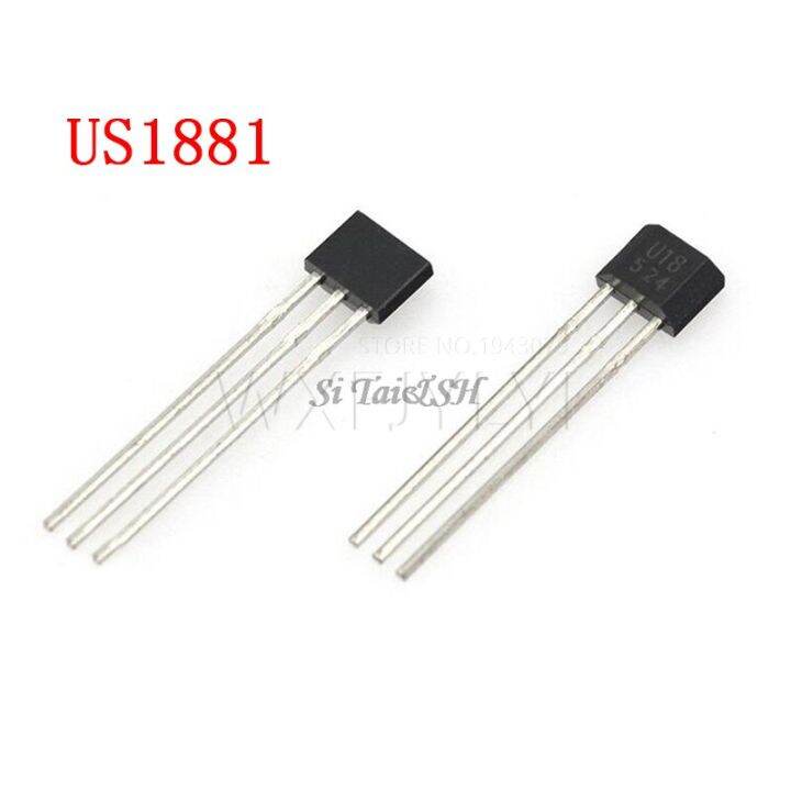 10pcs U18 Us1881 To92 Oh188 1881 U18 To92 Hall Effect Sensor
