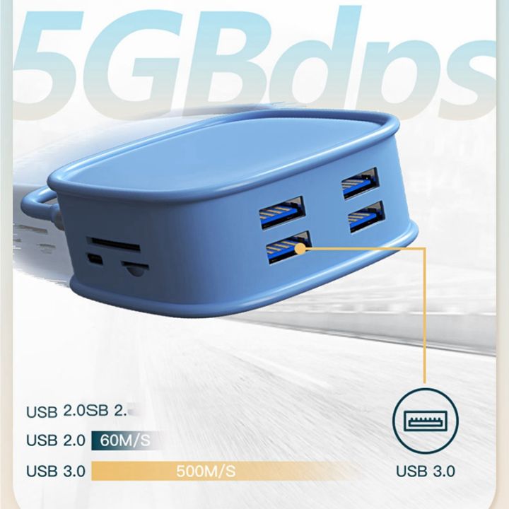 10-in-1-usb-3-0-c-hub-adapter-type-c-to-4k-compatible-rj45-lan-ethernet-mulit-usb-data-100w-pd-hub-splitter