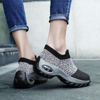 Womens Platform Shoes Casual Air Cushion Sneakers Thick Bottom Walking Running Sport Shoes for Women