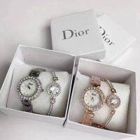 นาฬิกา + สร้อยข้อมือ Dior คริสตัล หรูหรามาก