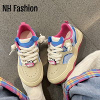 NH Fashion  รองเท้าผ้าใบผญ รองเท้าผ้าใบผู้หญิง รองดท้าผ้าใบ ผญ 2023 NEW  36Z230907