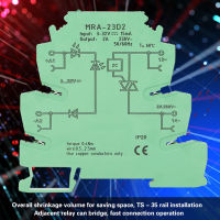 โซลิดสเตทรีเลย์2A 3-32VDC MRA-23D2 25Hz บางเฉียบ6.2มม. โมดูลรีเลย์สถานะของแข็งไทริสเตอร์แบบสองทิศทาง