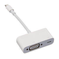 สำหรับ Apple iPhone iPad มีแสง VGA อะแดปเตอร์เสียงแปลง Lightning สายสำหรับ iPhone iPad VGA