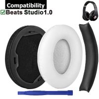 ♟♣ Replacement Ear Pad Cushion Cups Cover Earpads Headband Repair Parts for Beats by Dr. Dre Studio 1.0 (1st Gen) Headphones