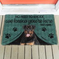 CLOOCL Please Remember Lhasa Apso Dogs House Rules Doormat 3D Print Animal Cat Floor Door Mat NonSlip Soft Flannel Carpet