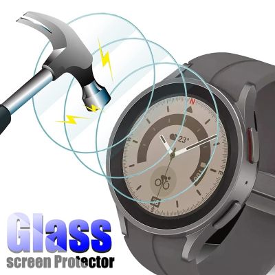 9H Tempered Glass Film For Samsung Galaxy Watch Geat S2 S3 Classic Frontier Sport Screen Protector For Watch Acitve 4 2 40mm44mm