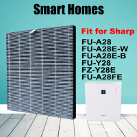 FZ-Y28FE กรองแทนที่เข้ากันได้สำหรับเครื่องฟอกอากาศ Sharp FU-A28 FU-A28E-W FU-A28E-B FU-A28FE FZ-Y28E FU-Y28