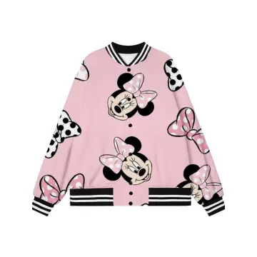 Disney Mickey Mouse Print New Coat Women European And