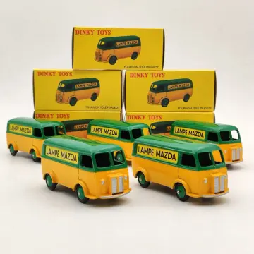 1/43 ATLAS DINKY TOYS 25B baggage car tole PEUGEOT D.3.A LAMPE MAZDA 1/43 ATLAS DINKY TOYS 25B baggage car tole PEUGEOT D.3.A LAMPE MAZDA