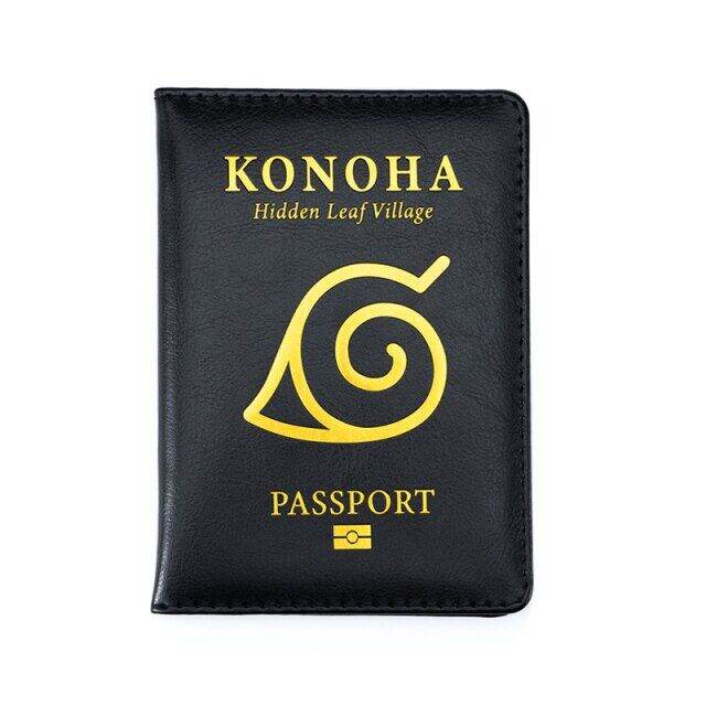 Hidden Leaf Village Passport Cover Anime Travel Case for Passports Lazada