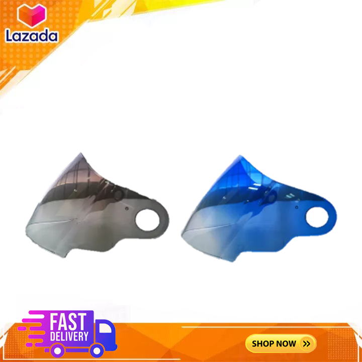 VISOR LTD 2 TONES BLUE AND TINTED AVAILABLE (V SHAPE) Lazada