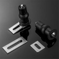 1Pair Toilet Seat Expansion Screw Hinges Tool Professional Nuts Tapping Bolt Setscrew Pin Cabinet Furniture Accessories