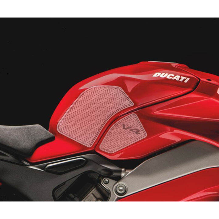 untuk-ducati-แผ่นจับถังน้ำมัน-lutut-daya-tarikan-v4-panigale-v4s-streetfighter-v4-s-2021-2020-2019