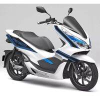 สติ๊กเกอร์ตกแต่งมอเตอร์ไซค์ดัดแปลงบอดี้สติ๊กเกอร์กันน้ำสำหรับ Honda Pcx150 Pcx 150ฟิล์มสะท้อนแสง