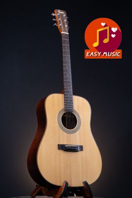 กีตาร์โปร่ง Gusta GD130 Acoustic Guitar