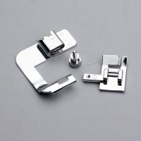 ‘；【。 9-25Mm Domestic Sewing Machine Foot Presser Hem Crimping Feet For Brother Singer Sewing Accessories