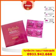 viên uống trắng da viên sủi Relish White C mờ thâm giảm sạm nám tăng cường