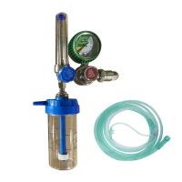 Oxygen Pressure Reducer Oxygen Pressure Regulator Inhalator G5/8 Inch Reducing Valve Flow Meter Buoy Type Absorber