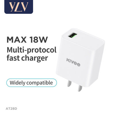 YLV หัวชาร์จ Fast Charger 2A หัวชาร์จเร็ว หัวชาร์ทไฟ สมาร์ทชาร์จสำหรับ USB พอร์ตชาร์จไว ที่ชาร์จแบต iPhone/iPad HUAWEI P30/Xiaomi/OPPO/VIVO/Samsung