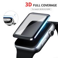 Screen Protector Clear Full Coverage Protective Film for iWatch 38 40 41 42 44 45MM Not Tempered Glass for Apple Watch 7 6 5 4 3